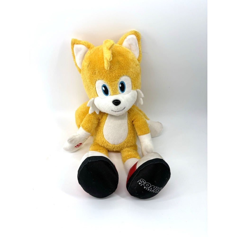 Build A Bear Workshop Sonic The Hedgehog Movie 2 Tails Plush Toy 16" 2021 Sega